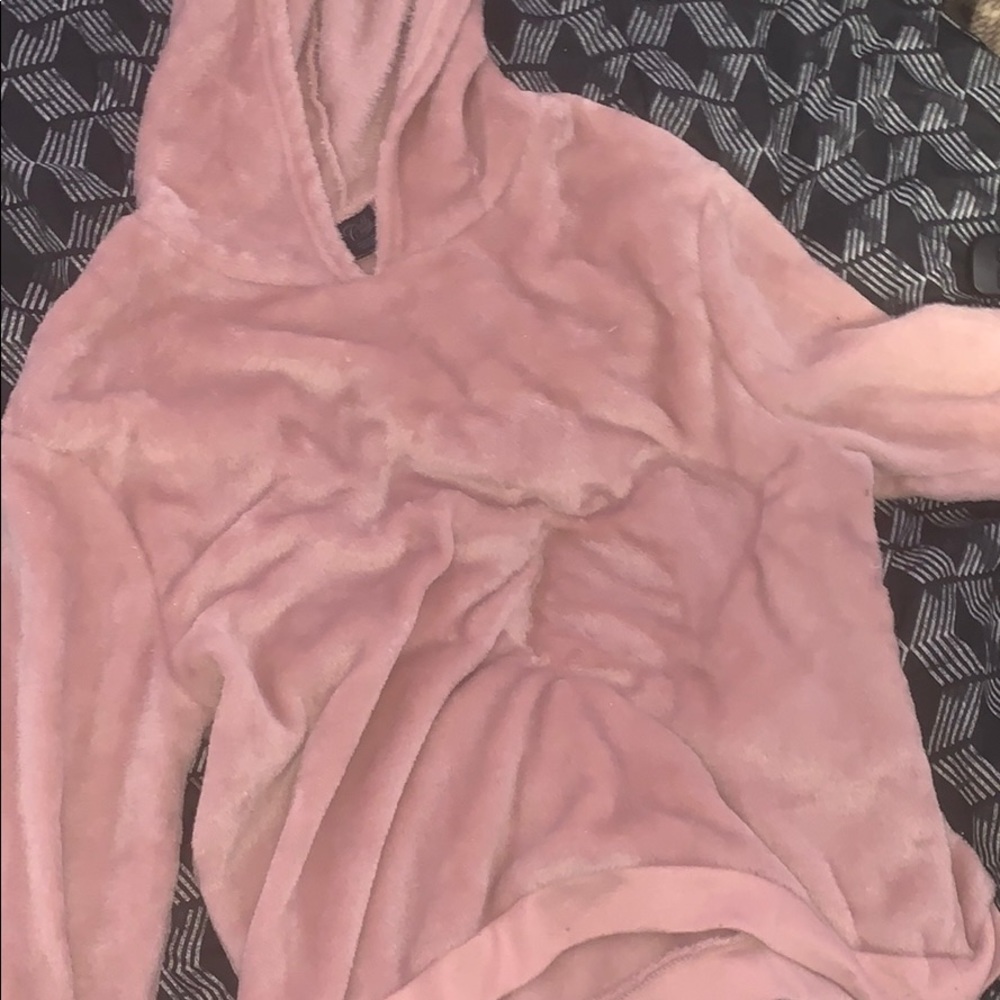 Pink hoodie